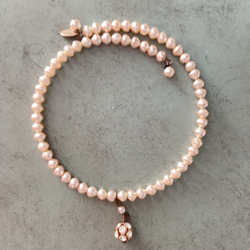 Miriam Haskell Pearl Choker Necklace